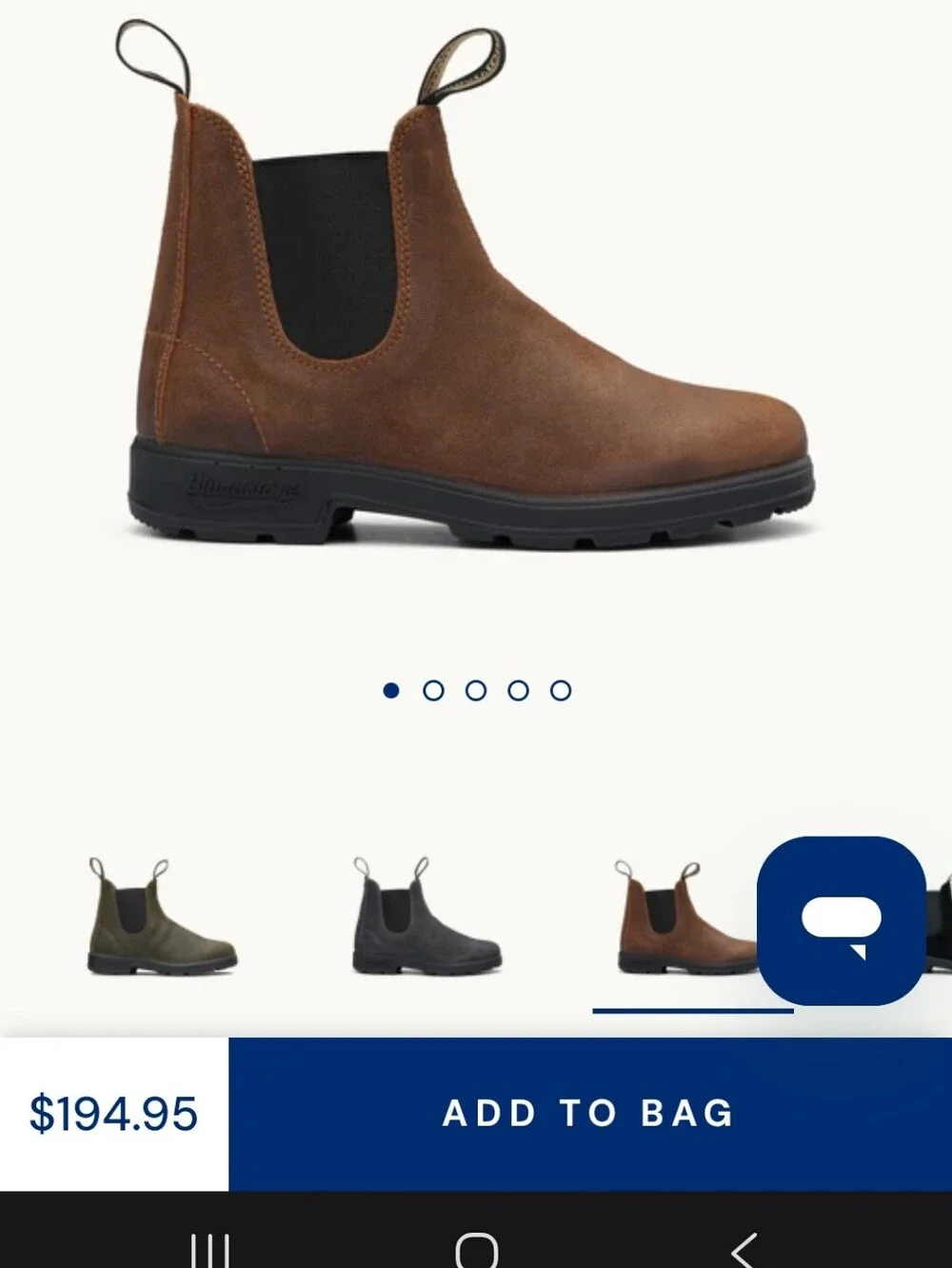 Blundstone Chelsea Boots tobacco hue